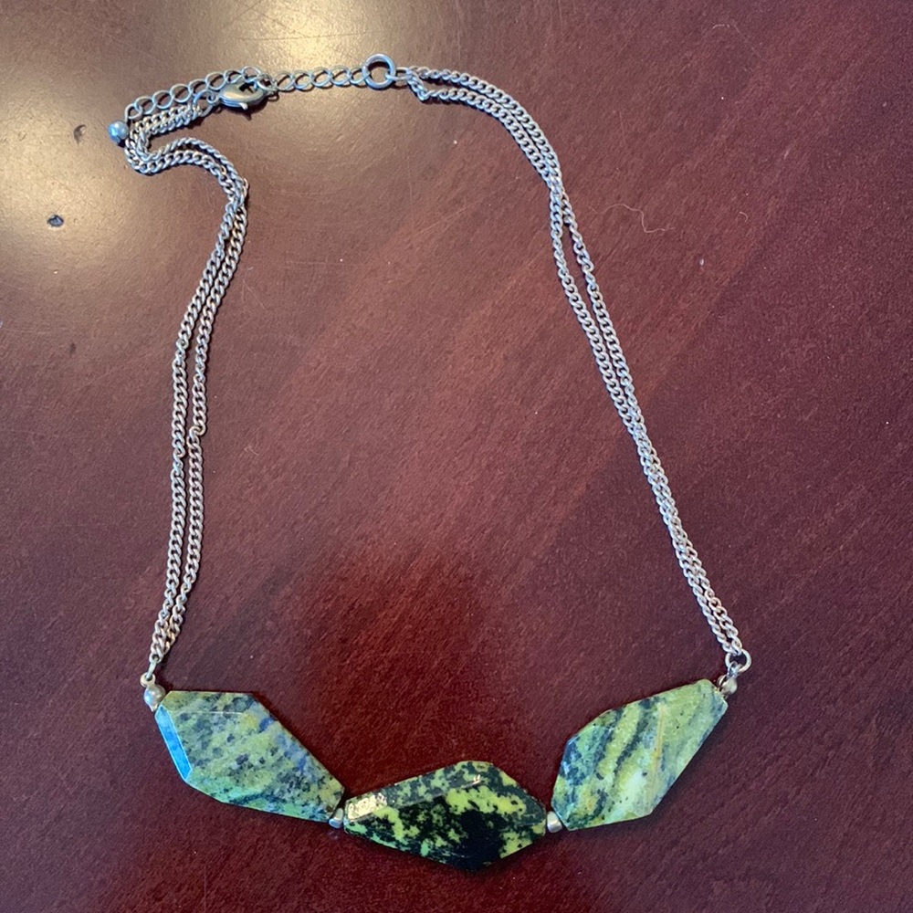Green Stone Necklace